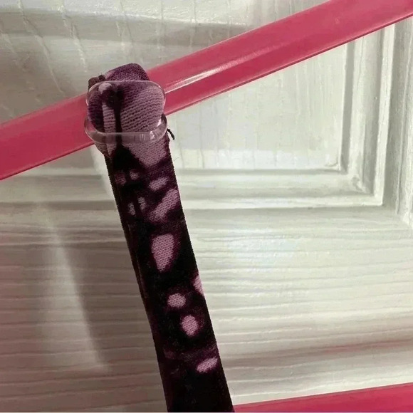 Reitman’s Tank Top Spaghetti Straps  Adjustable Purple Floral Size Medium - Picture 4 of 16